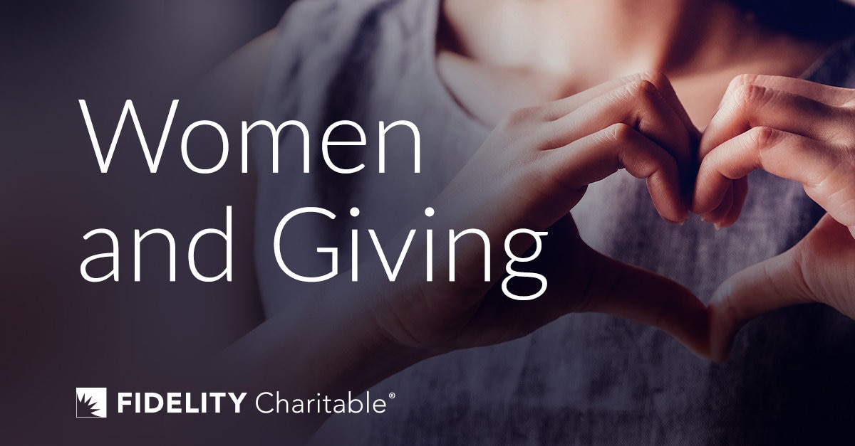 2021 Women and Giving | Fidelity Charitable