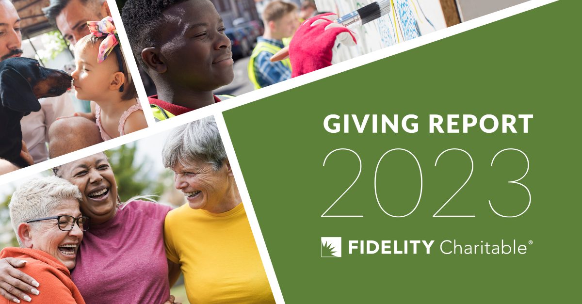 2023 Giving Report Fidelity Charitable